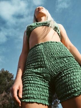 Mershy Smocked Two-Piece Set